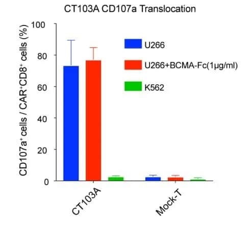 Degranulation of ct103a